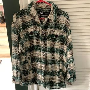 Zara lightweight shacket